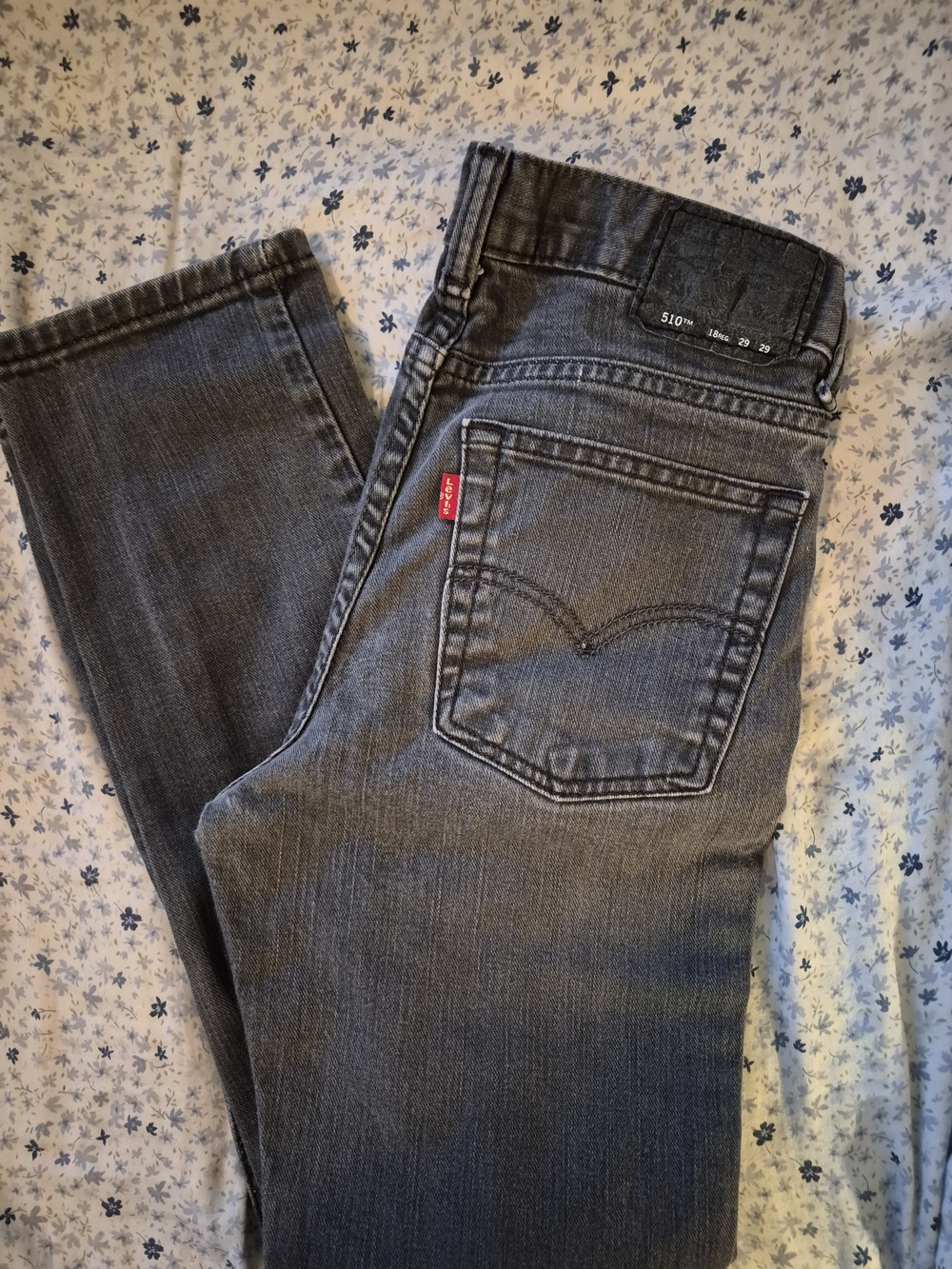 Levi's 510 Skinny Fit Boys Jeans - Graphite Gray